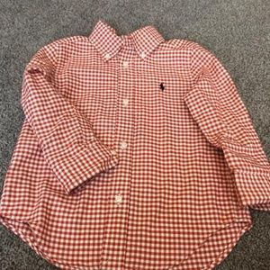 Polo little boys button up
